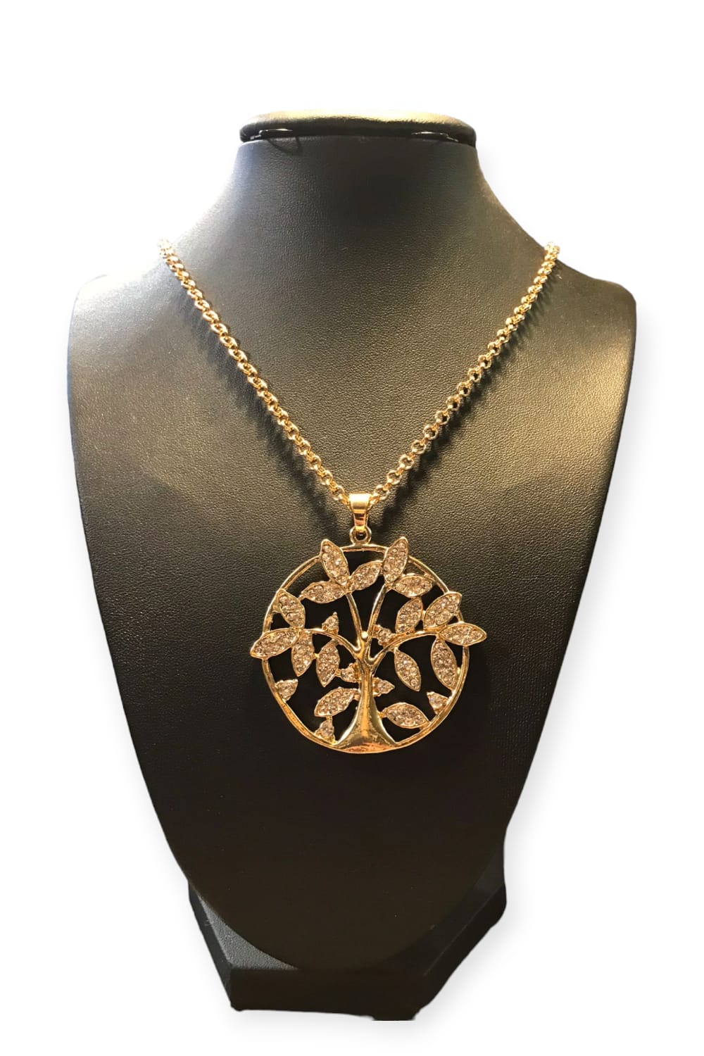 Elämänpuu Kaulakoru, kullanvärinen