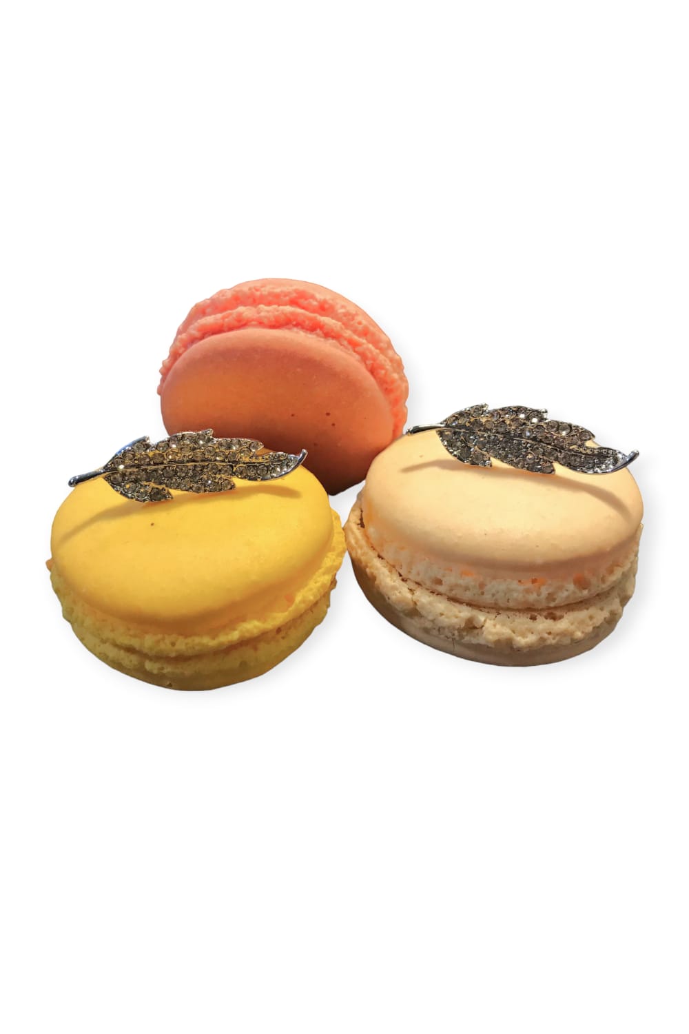 Hopeanväriset lehtikorvakorut