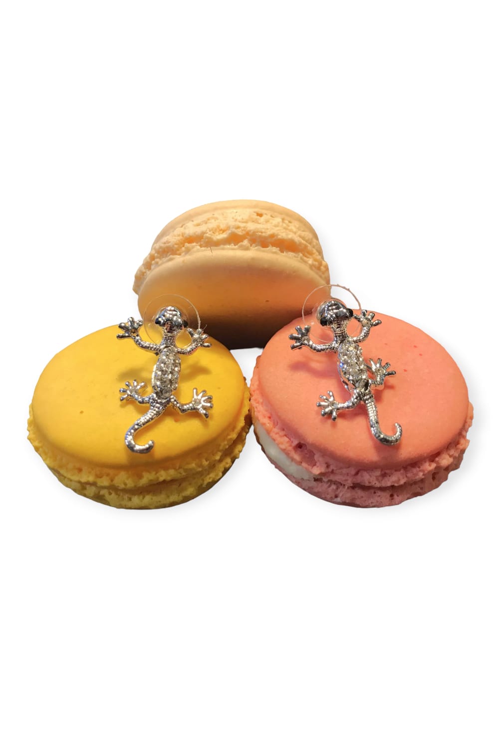 Hopeanväriset liskokorvakorut