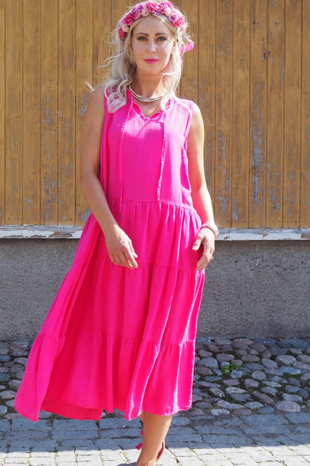 Pinkki maximekko