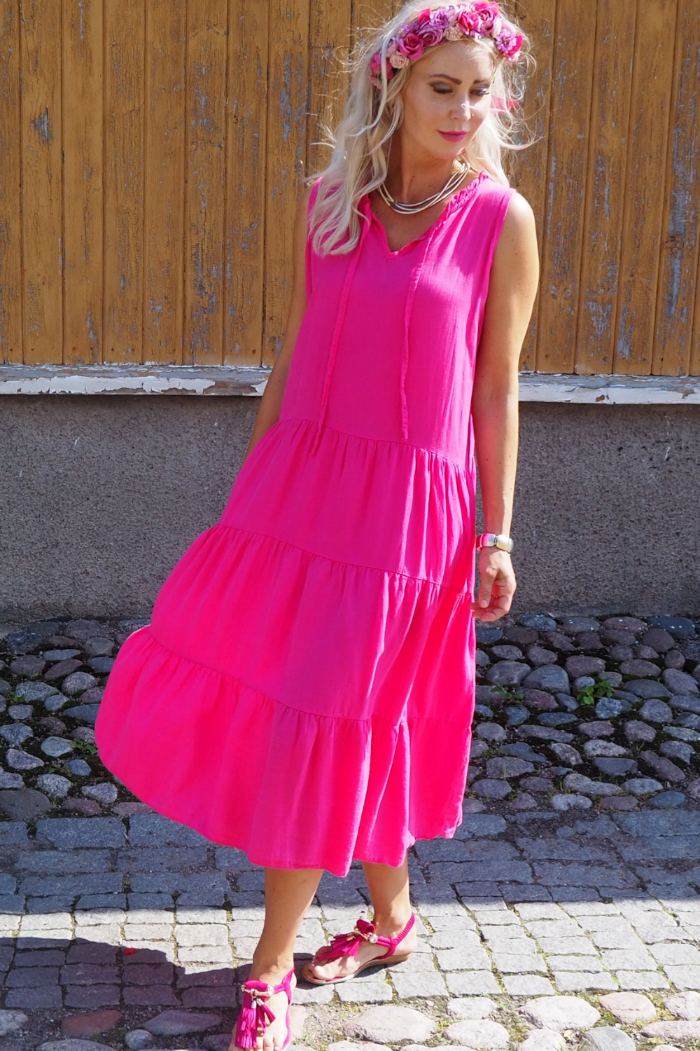 Pinkki maximekko