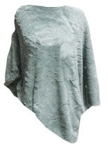 Pörröinen poncho, useita värejä