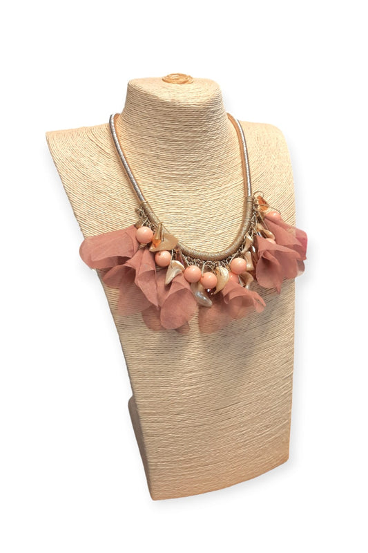 Kaulakoru kukkaset, vaaleanpunainen