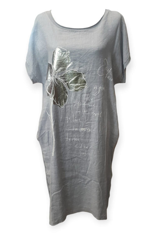 Pitkä t-paita, harmaa