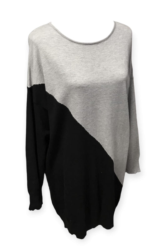 Neulepaita harmaa/musta