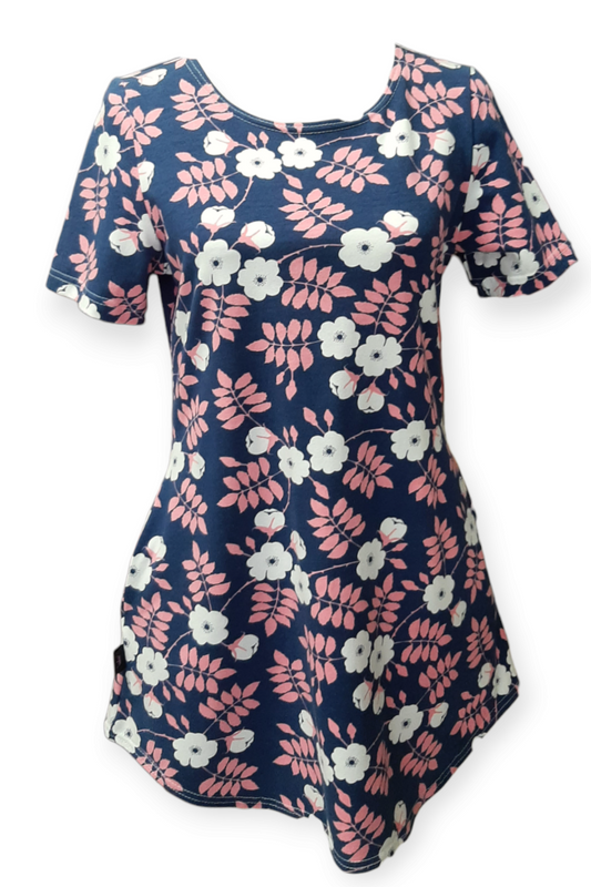 M&R Trikootunika, tummansininen