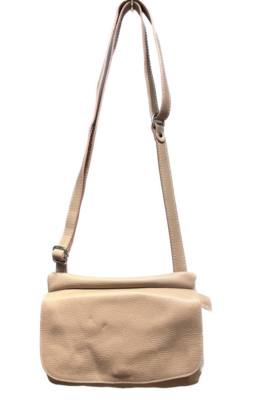 Nahkainen olkalaukku