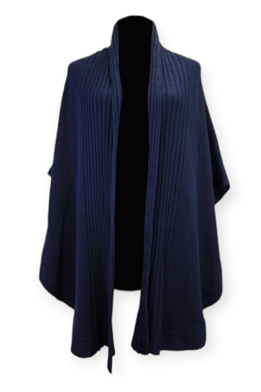 Neuletakki, tummansininen